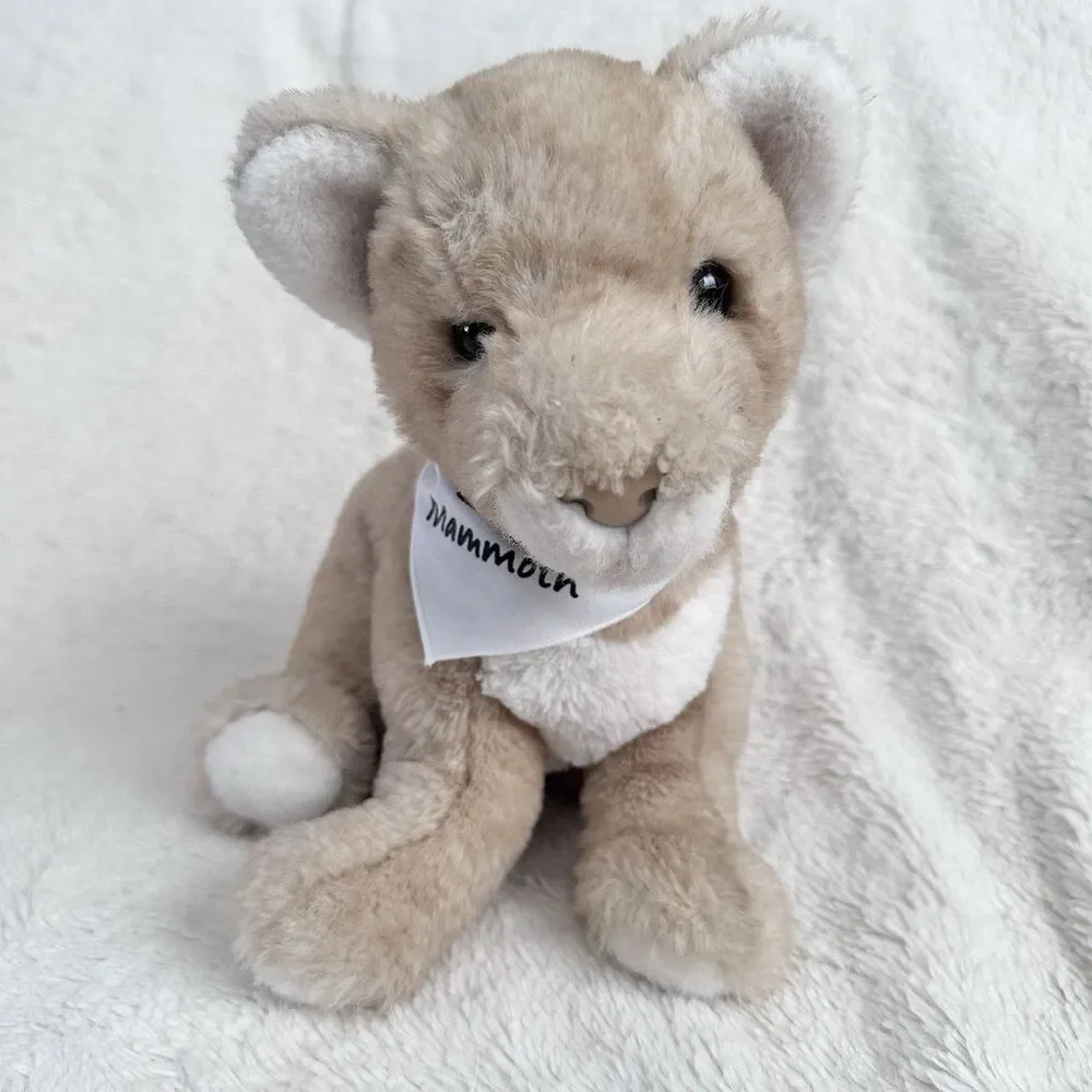 Douglas Cuddle Toys Kelso Mountain Lion Mammoth Banana #4802 Stuffed Animal Toy